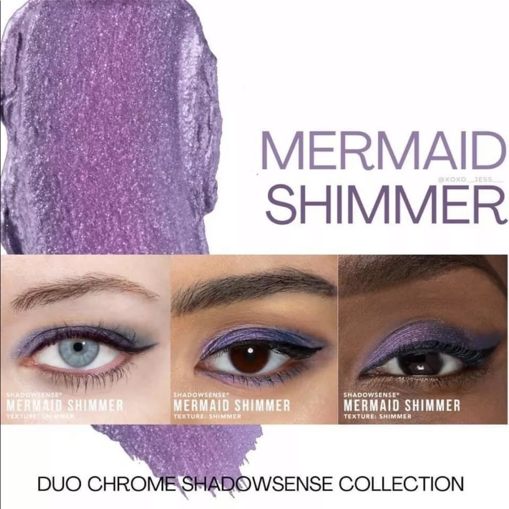 Mermaid Shimmer ~ New Sealed ShadowSense Eye Shadow Duo Chrome Collection